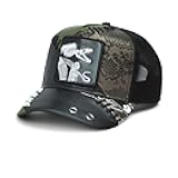 The Farm Spooky Bones Collection Trucker Hat for Men and Women, One Size