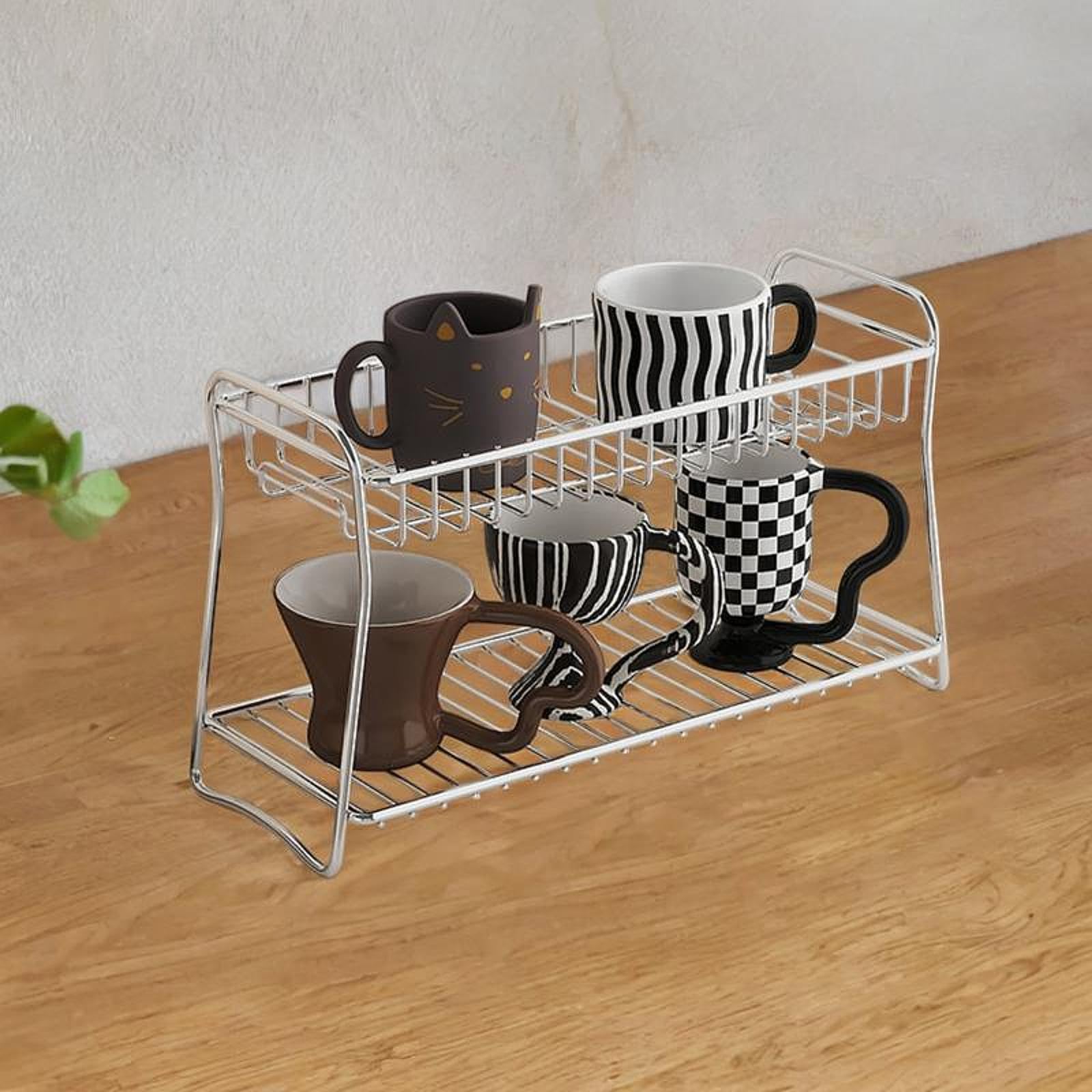 Amazon｜AWHAO キッチンカウンター用スパイスラック2層収納