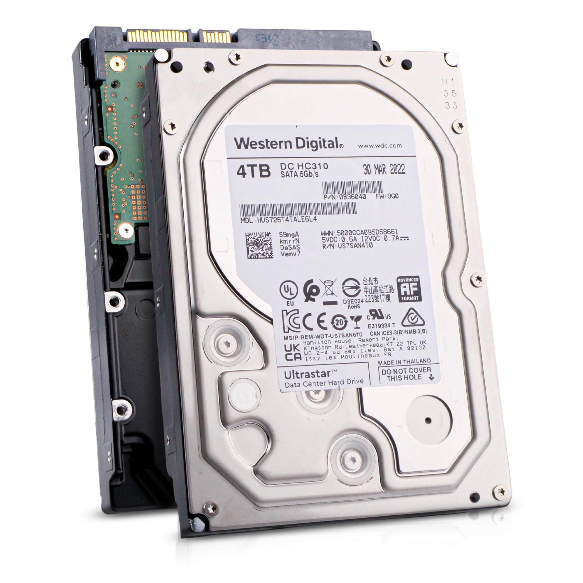 Amazon.com: Hitachi 2022 HGST WD Ultrastar HUS726T4TALE6L4 4TB