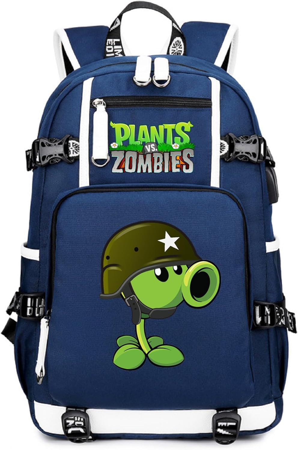 ISaikoy Game Plants vs. Zombies Backpack Shoulder Bag Bookbag School Bag Daypack Satchel Laptop Bag Color11