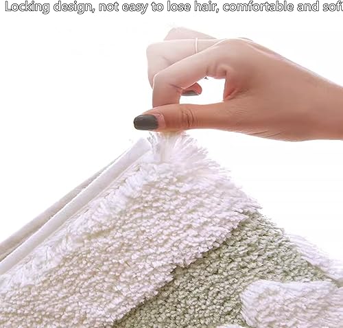 Miniatura 3 de Alfombra de baño con diseño de margaritas, suave, antideslizante, absorbente, reutilizable, lavable a máquina, decoración del hogar para baño y