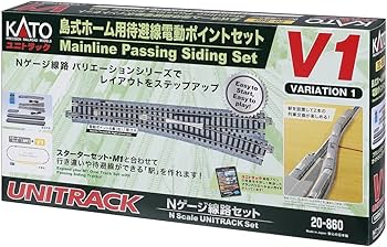 Amazon.com: V1 - N Mainline Passing Siding Track Set : Arts