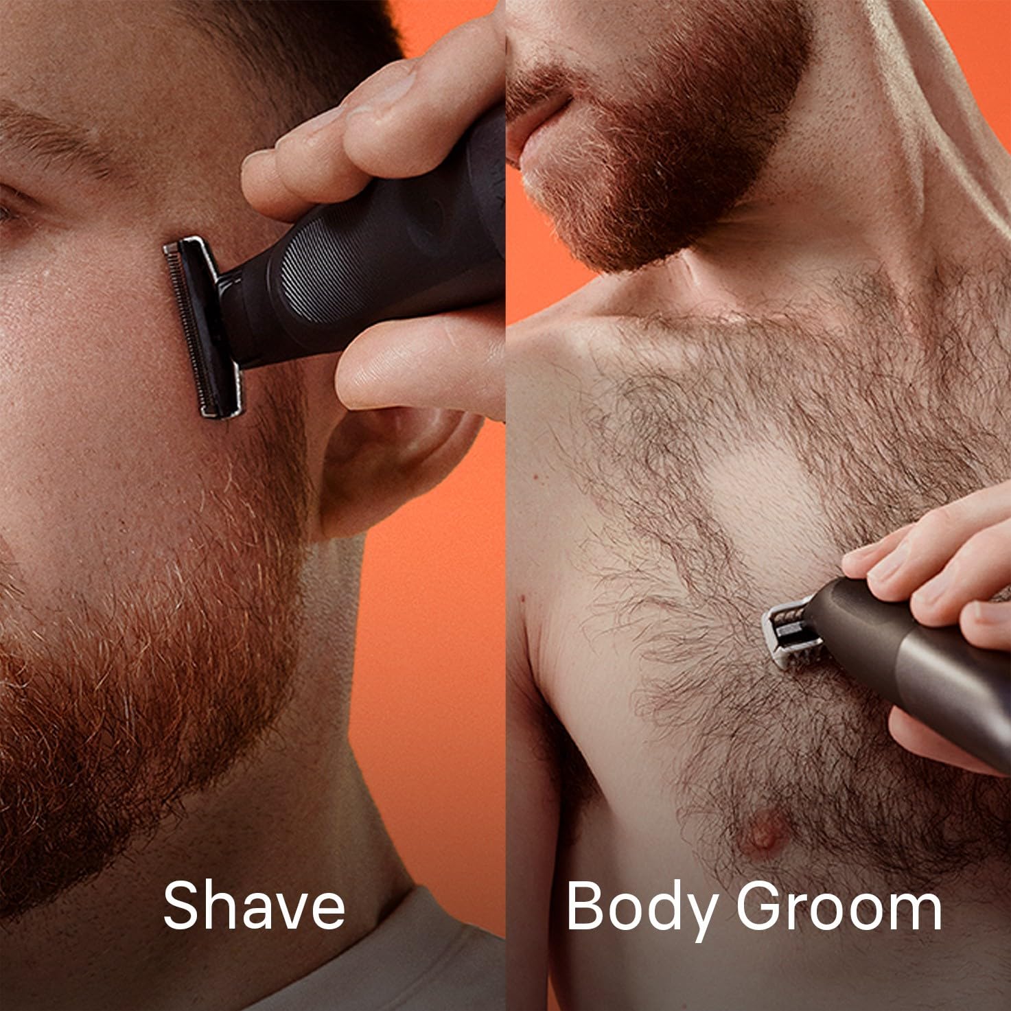Braun Series X 4D-Flex Blade XT5300, Hybrid Trimmer Face & Body