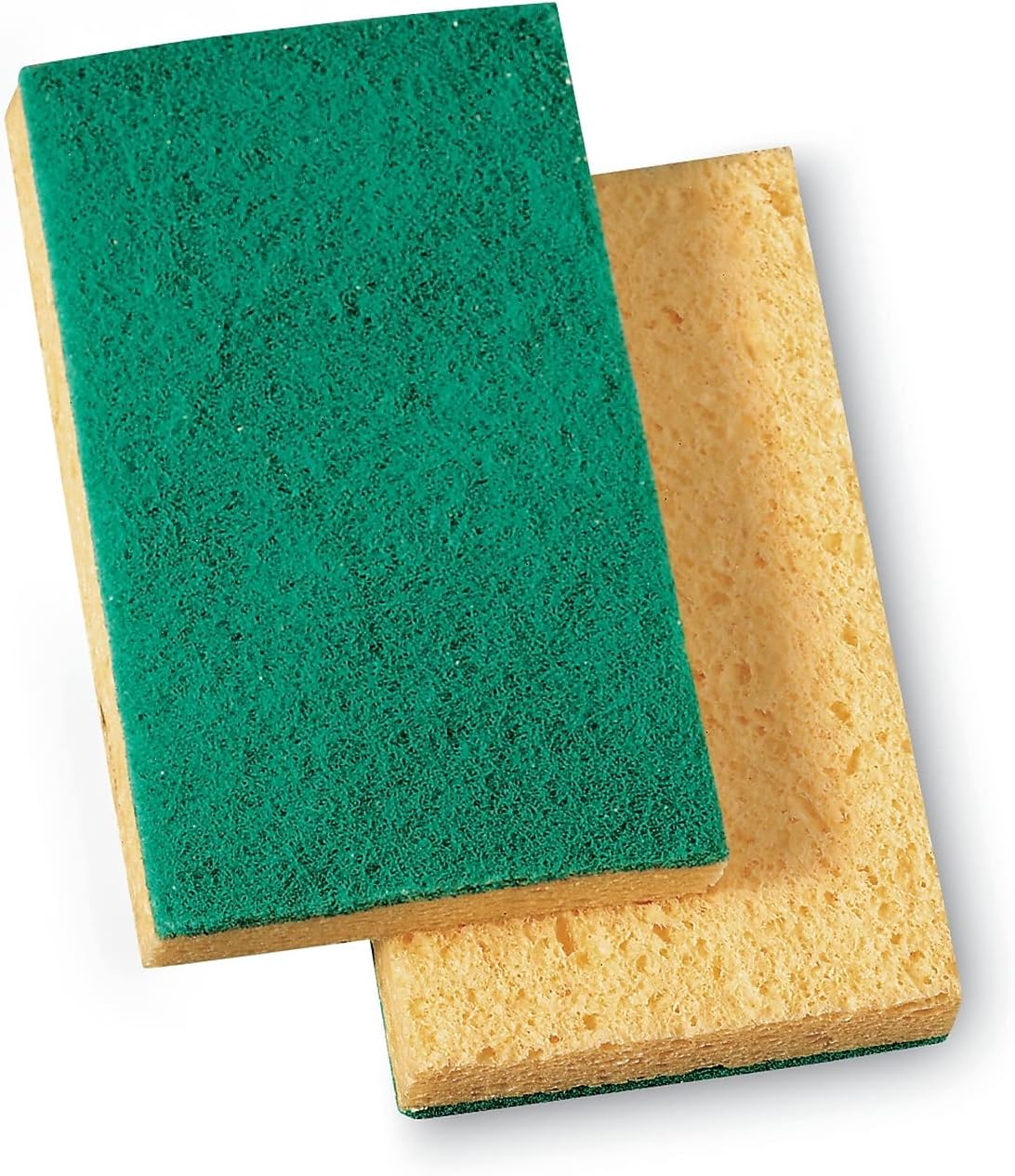 3M COMMERCIAL SOLUTIONS Niagara Scour Pad 6.1 X3.6 GreenYellow, 20 CT