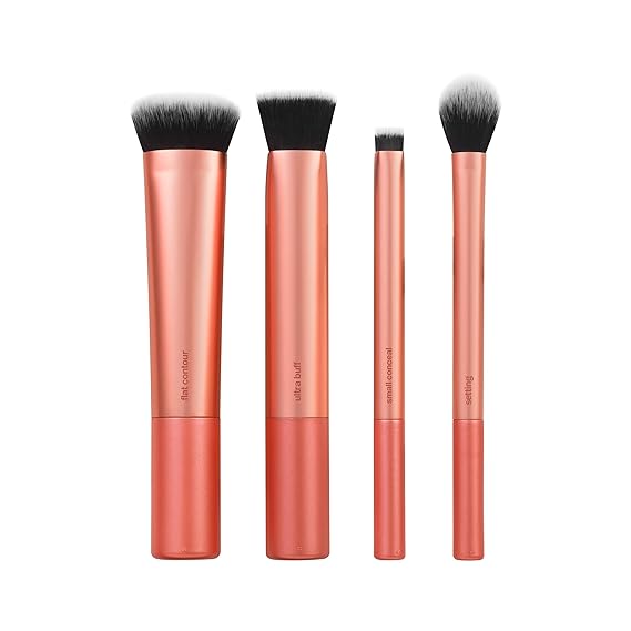 Real Techniques Face Base Makeup Brush Kit, For Concealer