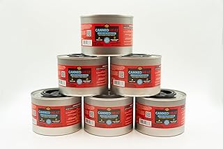 Royal Oak Canned Heat 6/6 Hour Fuel, Easy Open, Resealable, Non-Drip, for Food, Chafing Dishes, Buffet Burners, Parties, Weddings, BBQs, Small, Red