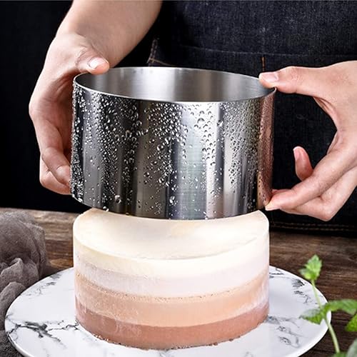 Miniatura 4 de Mnixy Molde de anillos sin pastel, acero inoxidable