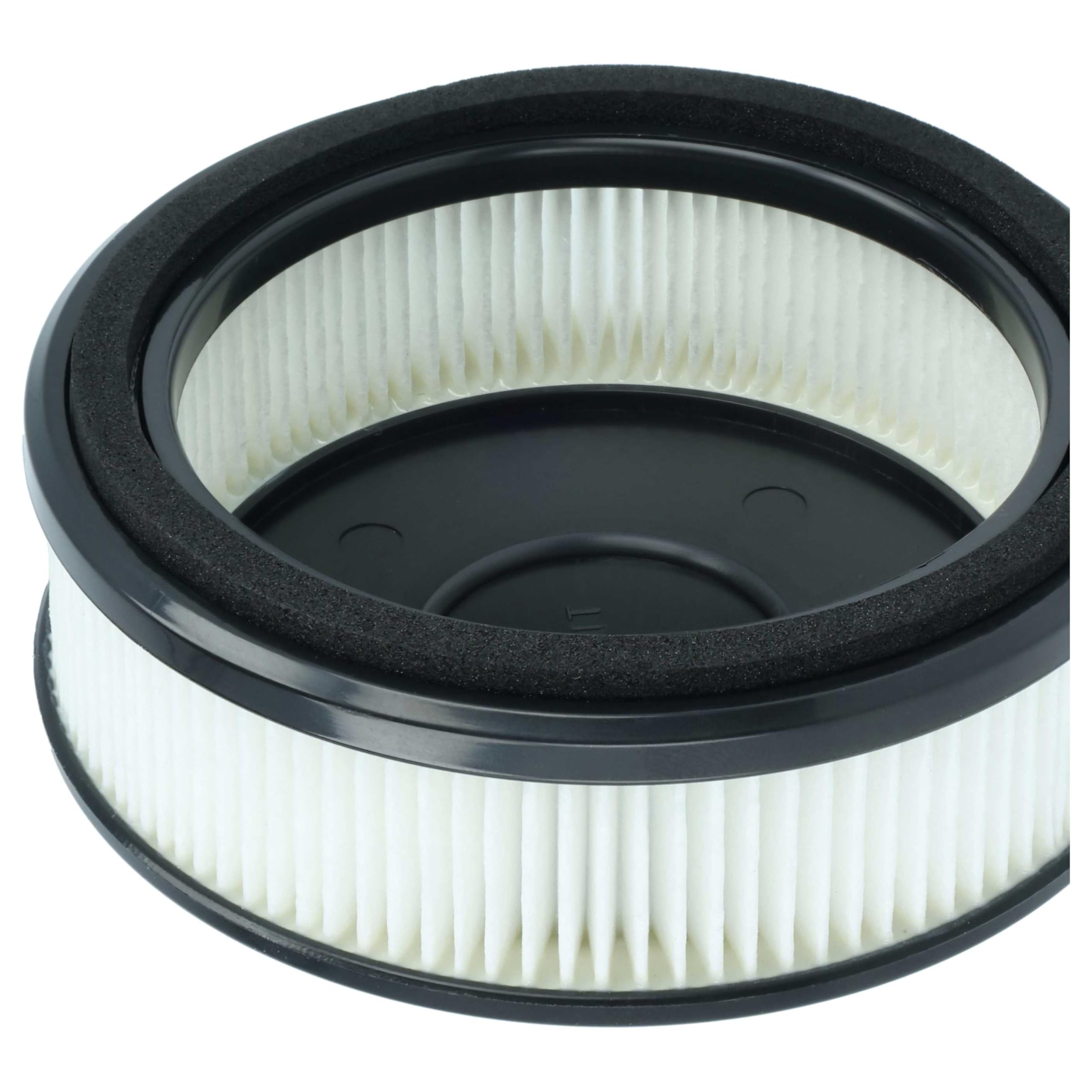 vhbw 4 x filtr kompatybilny z odkurzaczem Nilfisk S1 - czarny filtr HEPA
