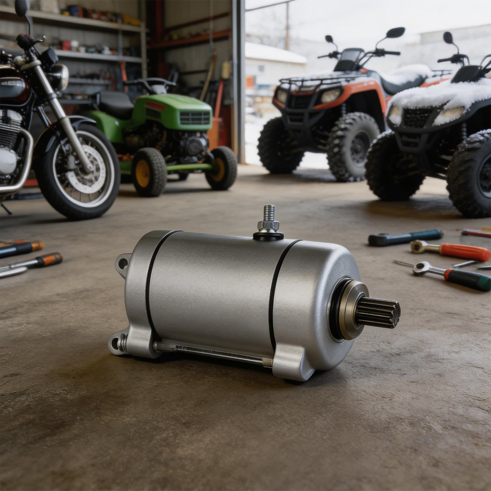 Prestazioni Motore Motorino Avviamento per Motociclette ATV Rasaerba Motoslitte Parti e Accessori Resistenti Freddo