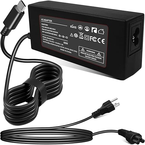 Cargador de batería adaptador de corriente USB-C de 65 W para cargador de batería NOCO GBC011 NOCO Boost X GBX45 GBX55 GBX75 GBX155 y Boost Air AX65