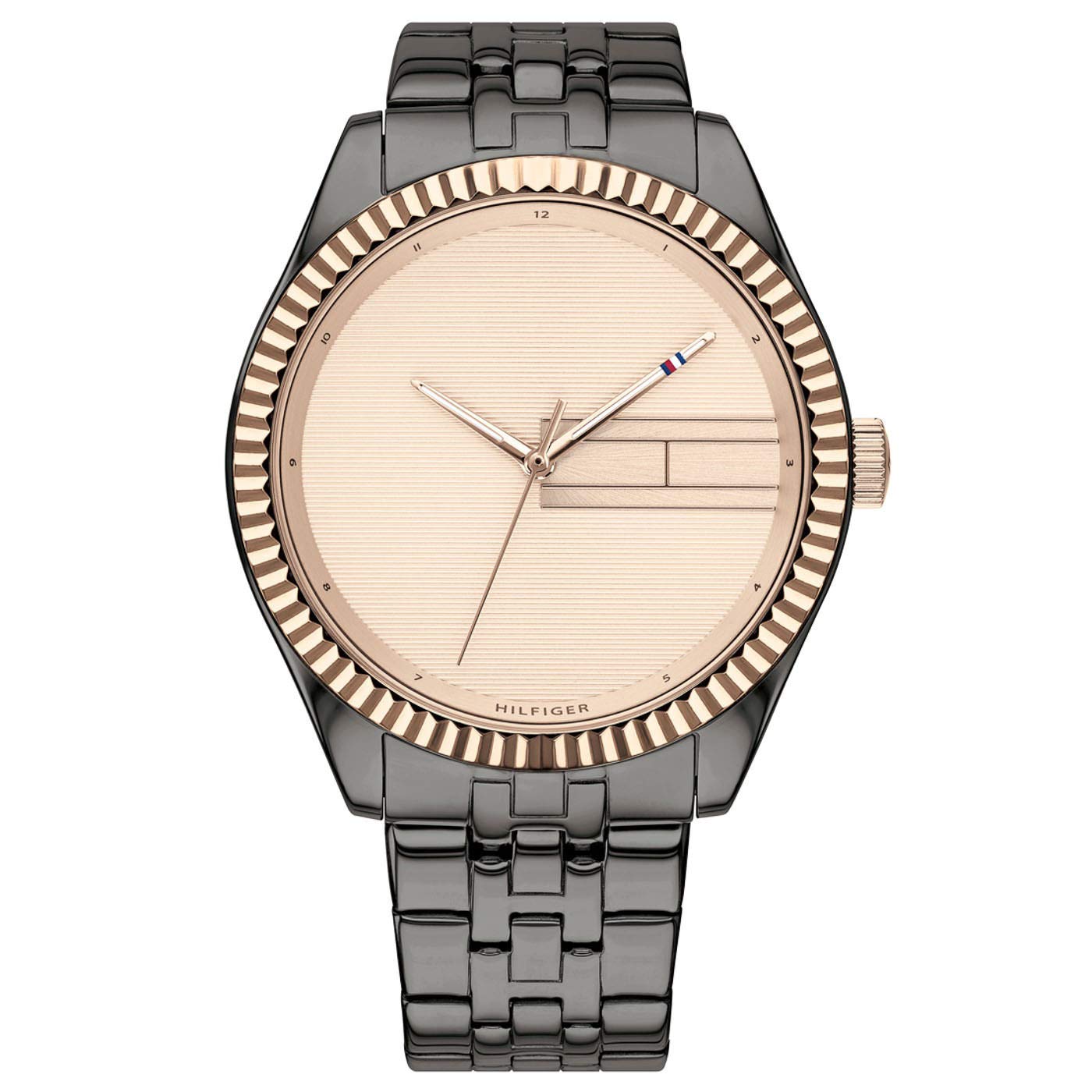 Tommy Hilfiger Analog Rose Gold Dial Grey Womens Watch-TH1782084 (B07V2GDDMD) Amazon Price History, Amazon Price Tracker