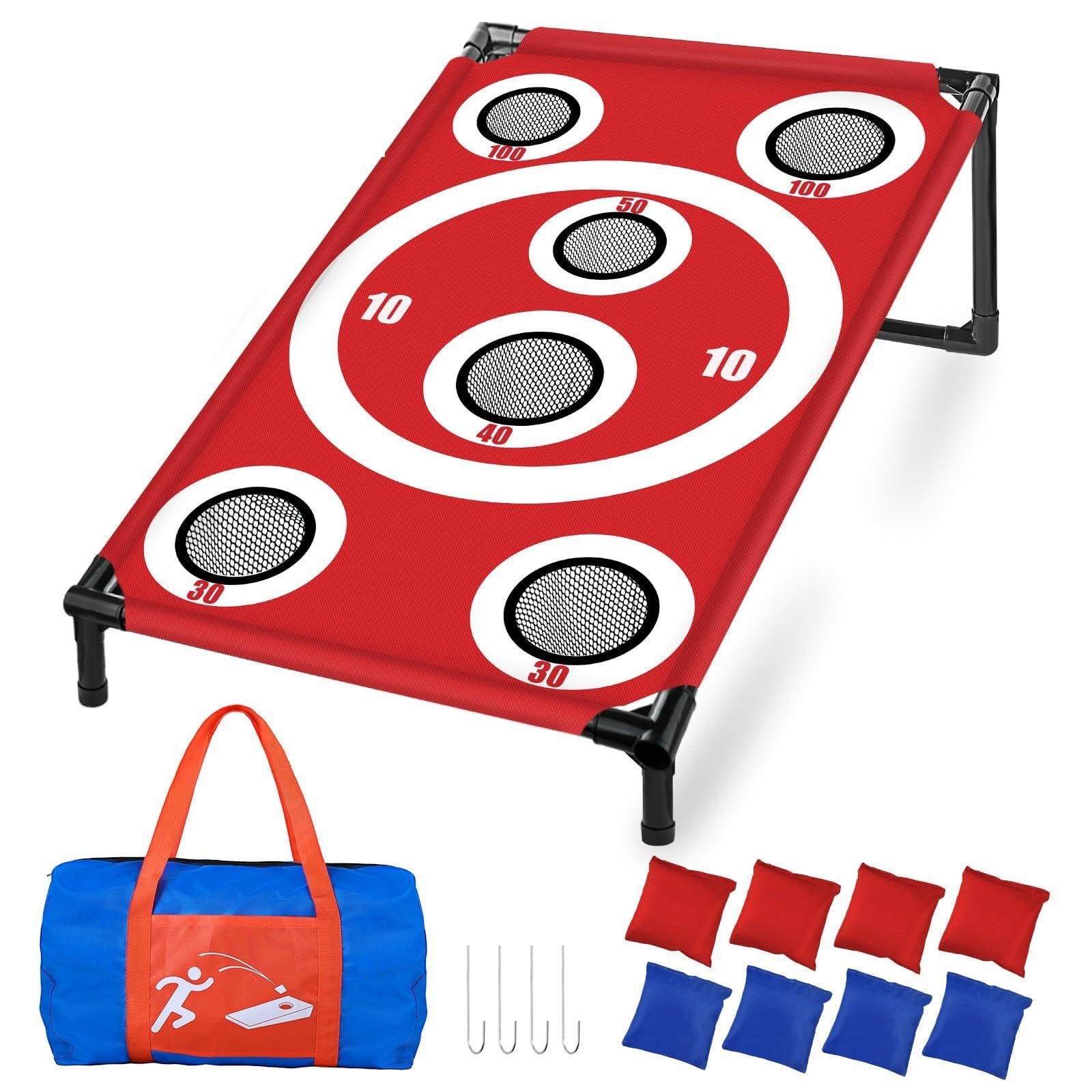 Amazon.com : NZQXJXZ Cornhole Board Set Corn Hole Games for Adults