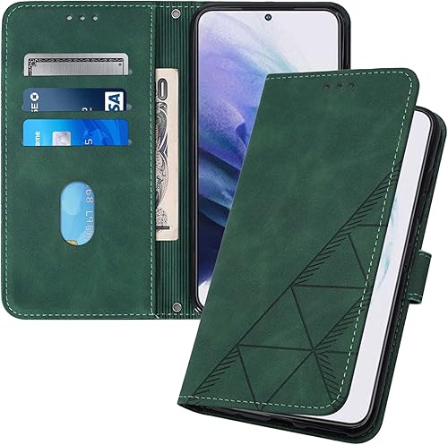 GYHOYA Funda tipo cartera para Moto G Stylus 5G 2022 con tarjetero de cuero con ranuras para tarjetas con función atril, cierre magnético duradero,