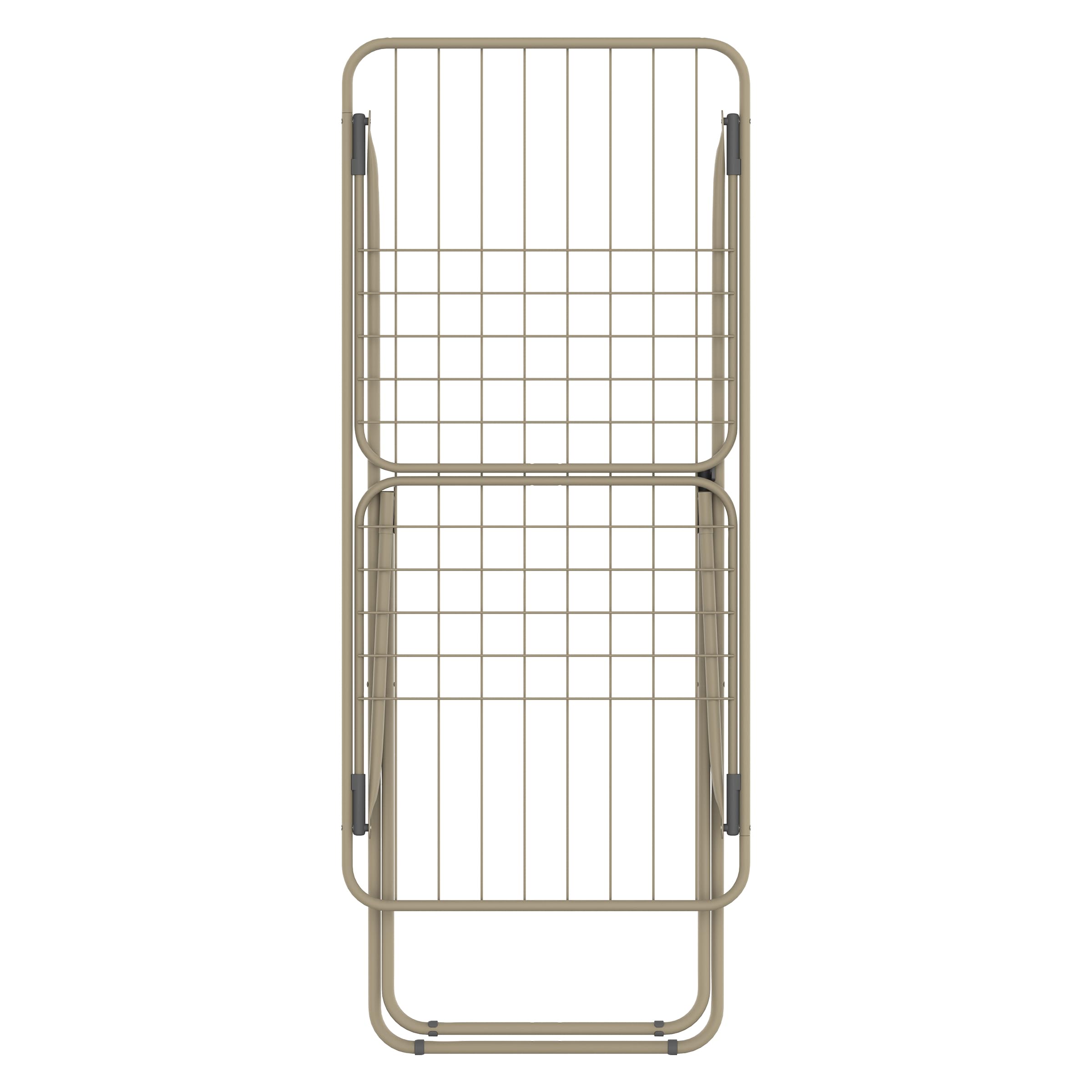 Rörets - Wäscheständer Sussi Pearl Beige - 18m Trockenlänge & Sicherheitssperre - 52x176x96 cm - Wäschentrocken mit Qualität und Funktionalität von Schwedens führender Wächeständermarke