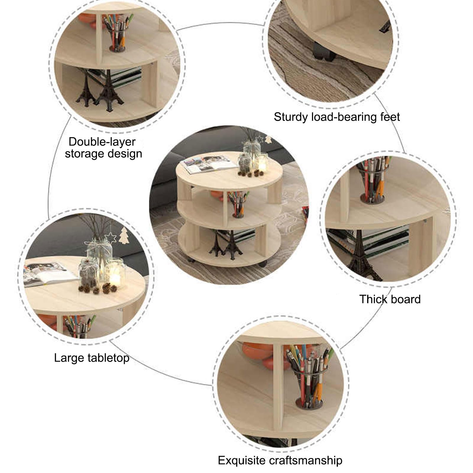 JHDXL Scarpiera Girevole, Grande Capacità, Scarpiera Verticale Rotonda, Scaffale Per Scarpe In Legno, Giostra Per Scarpe Per Ingresso, Camera Da Letto E Corridoio(Red)