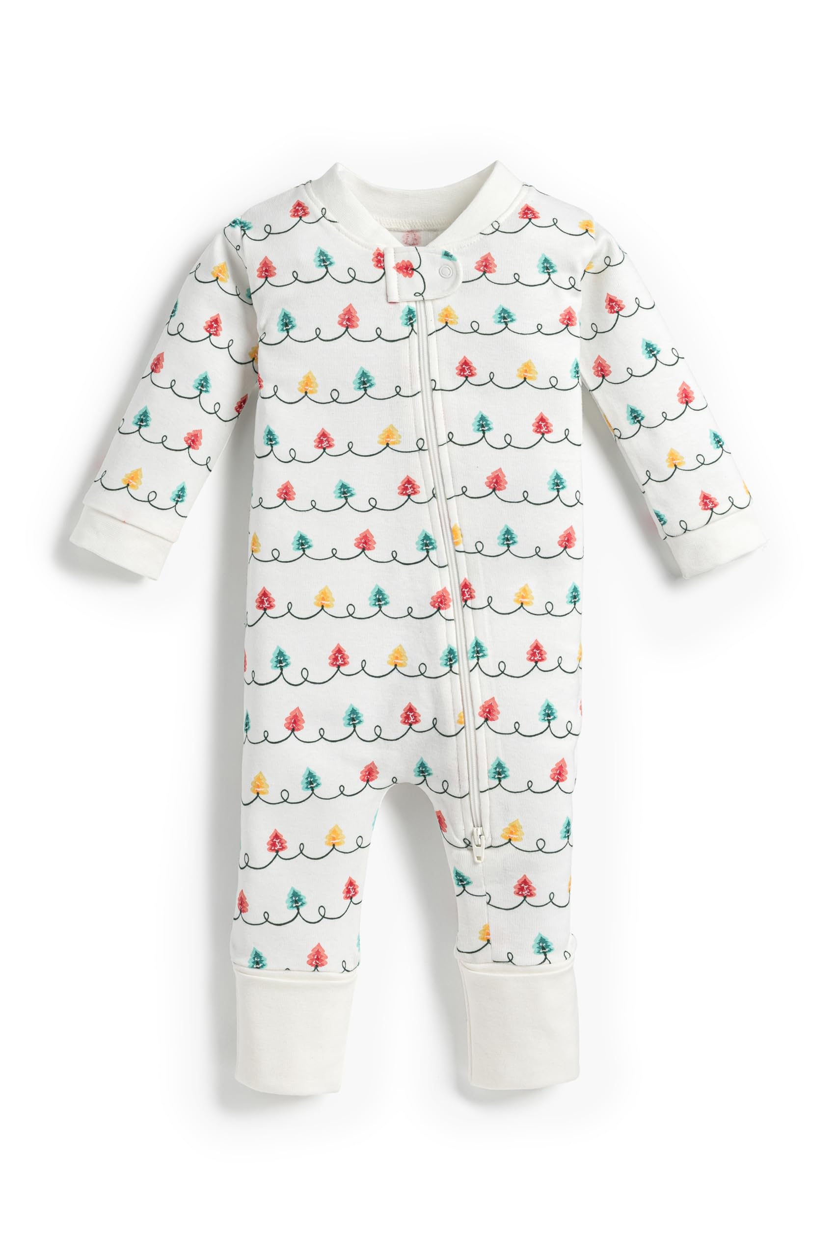 MONICA + ANDY One Piece Baby Pajamas, 100% Organic Baby Clothes for Girls and Boys, Sizes For Newborn and Infant
