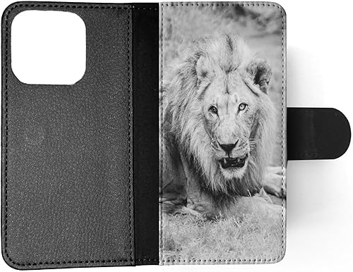 Miniatura 4 de Majestic African Lion Pride #11 FLIP Wallet Phone CASE Cover for Apple iPhone 15 PRO
