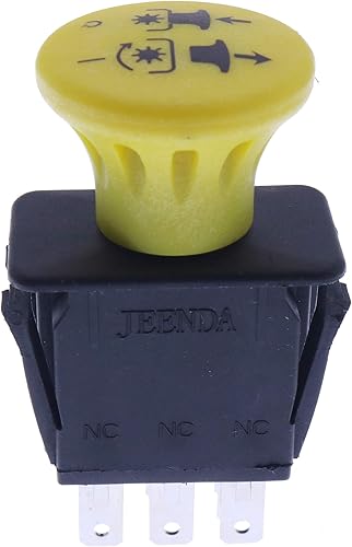 Miniatura 4 de JEENDA Interruptor de toma de fuerza de embrague de hoja compatible con Exmark Toro 116-0124 1160124 Lazer Z AS E S X Z Series 8 Terminales 103-5221