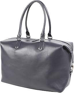 [Boosters]本革 NPレザー ZIP付ボストンバッグ おしゃれ ブースターズ ネイビー