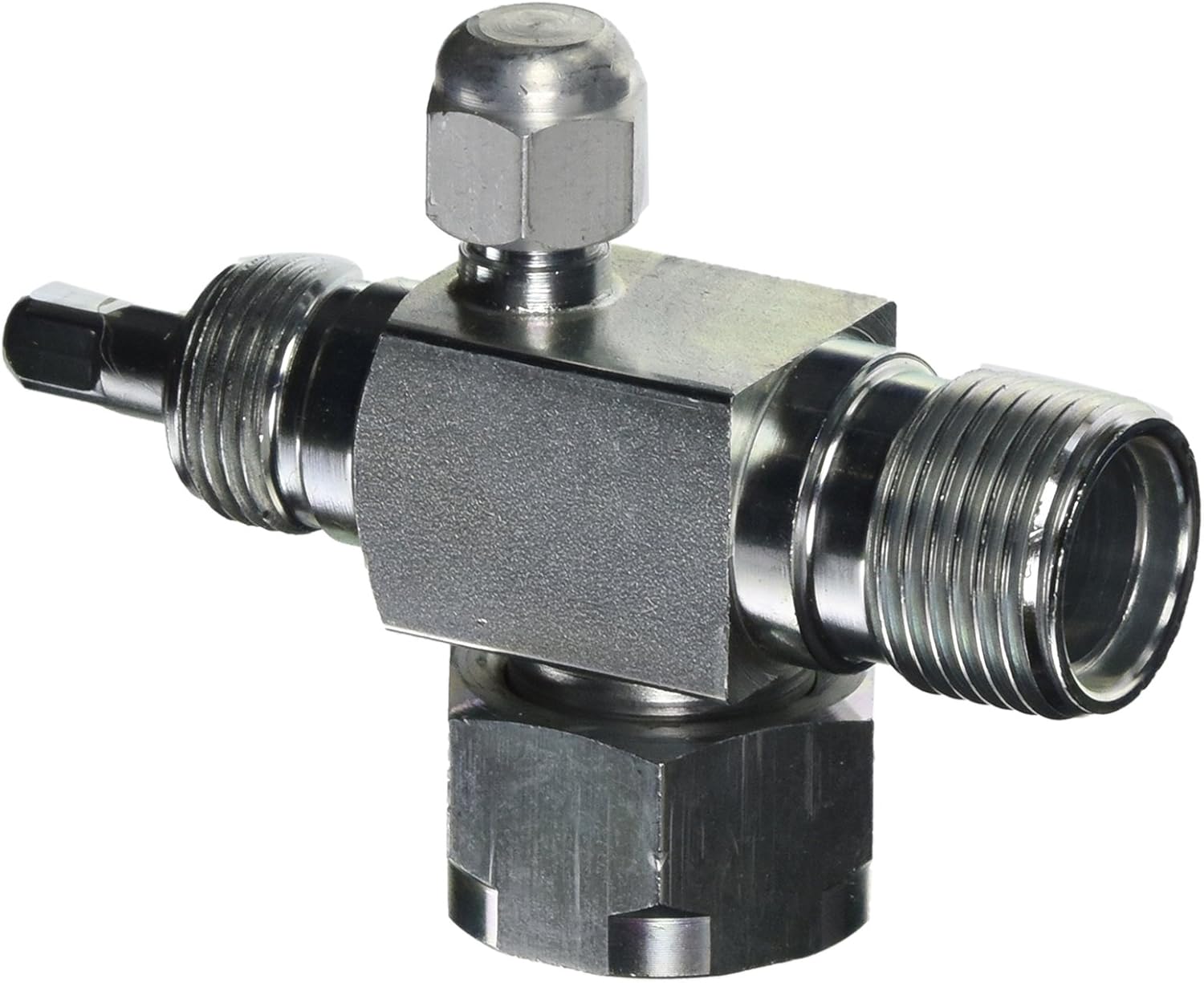 Steel R12 Service Valve Compressor A/C Fitting