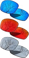 Vista 22 de Set of 3 Replacement Lenses for Oakley Fives Squared OO9238 Pack