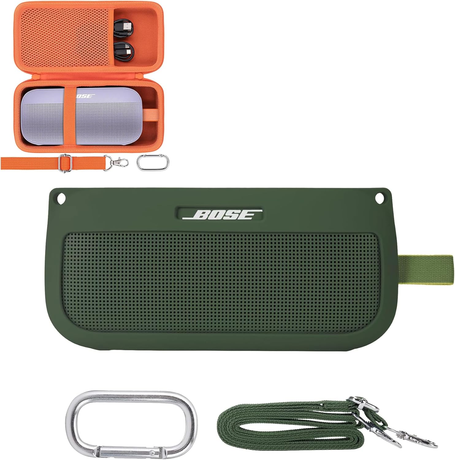 Hard+Silicone Case for Bose SoundLink Flex Speaker