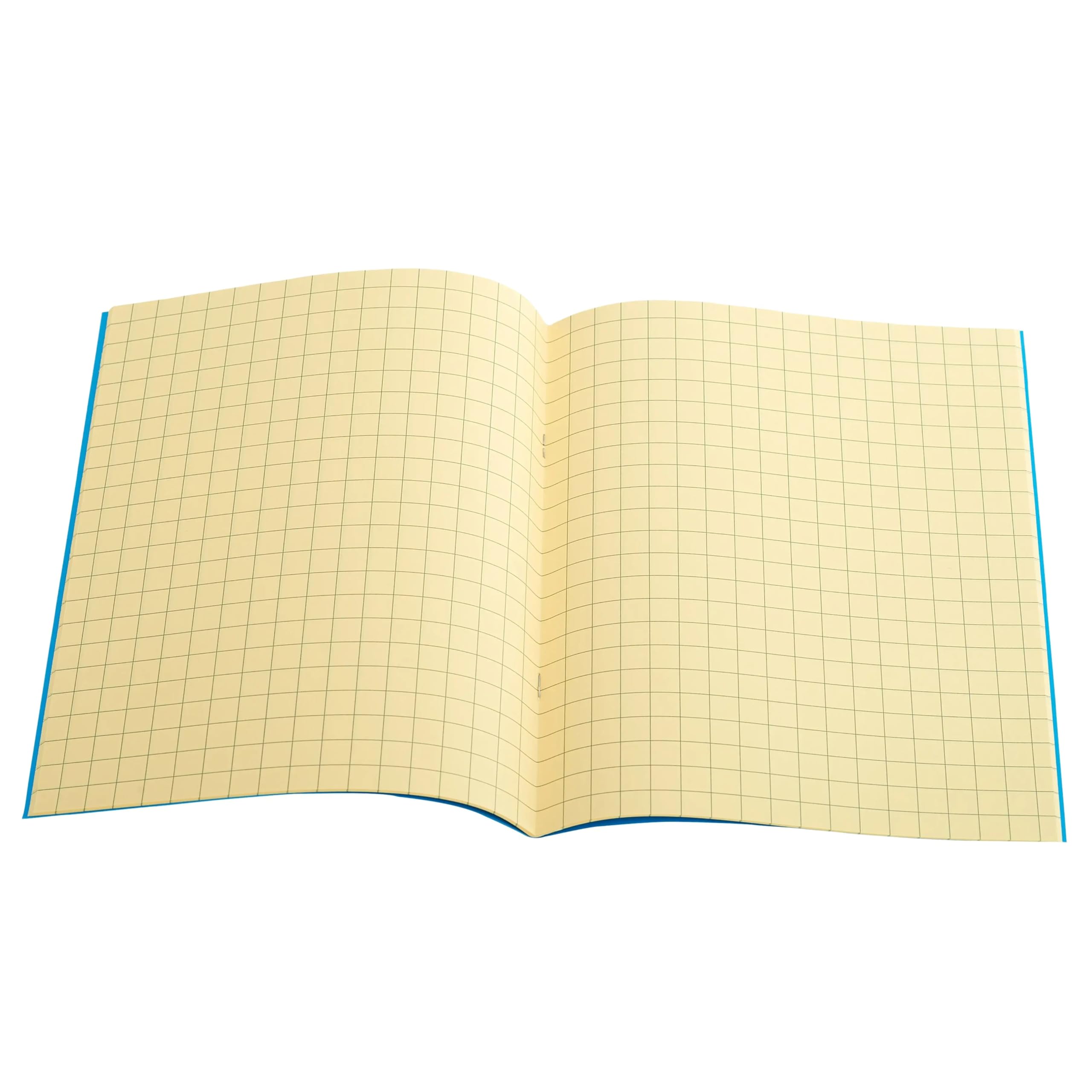 The Dyslexia Shop 9" x 7" - 10mm Squared Coloured Paper Exercise Book Cream/Pack of 10