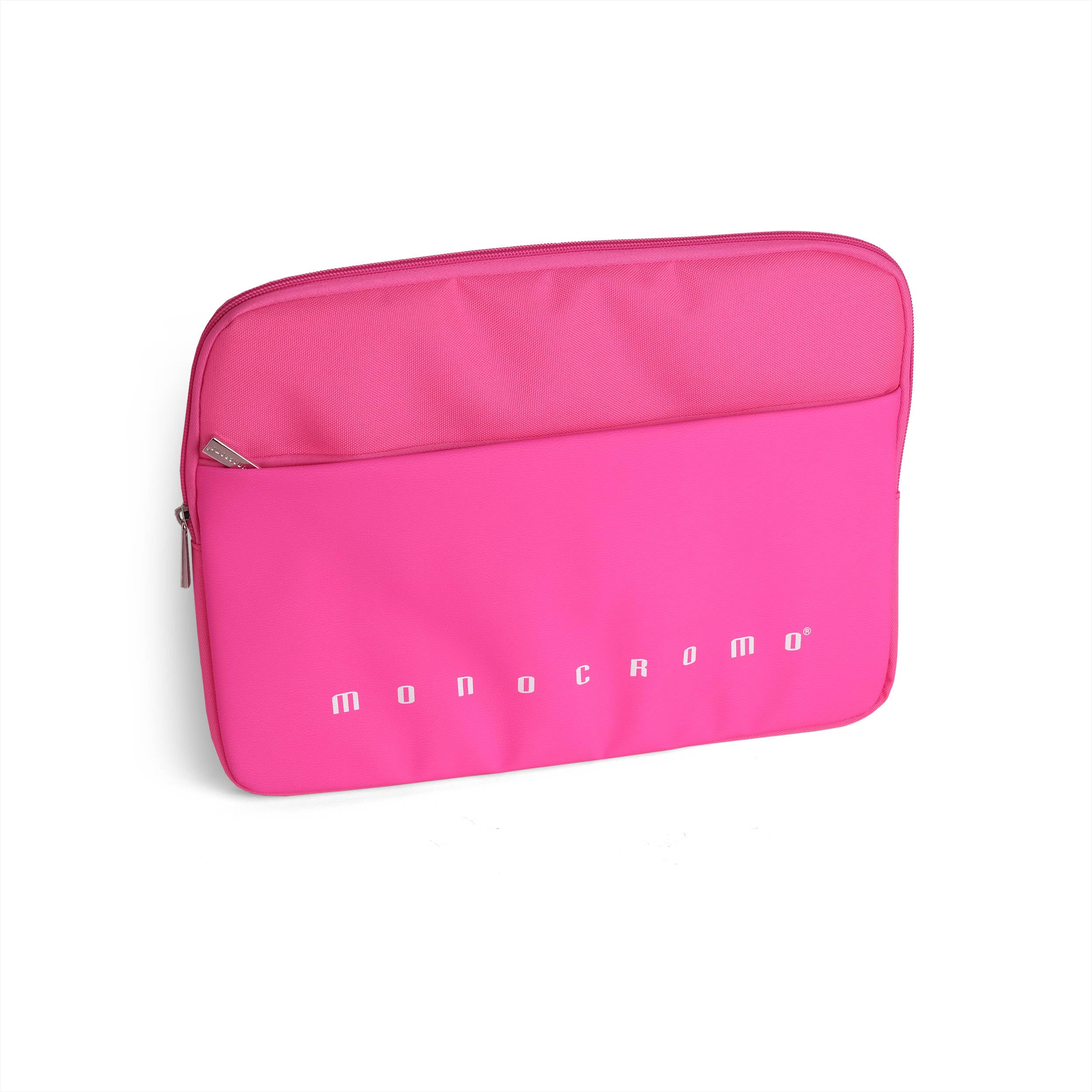 Pigna, Porta PC MONOCROMO FLUO,rosa