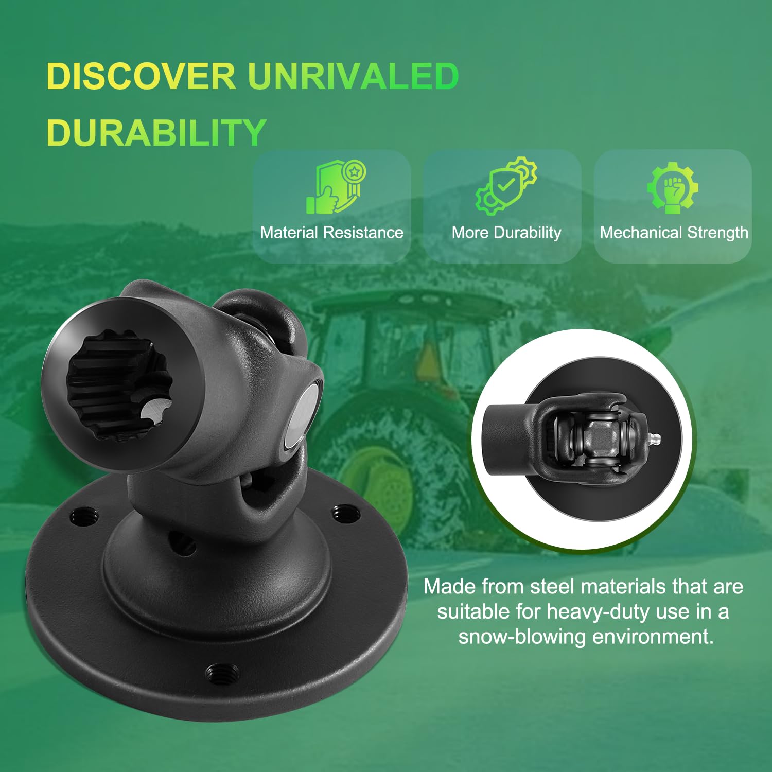 AM38891 Rotor Drive Plate for John Deere 359 Snow Blower, 47