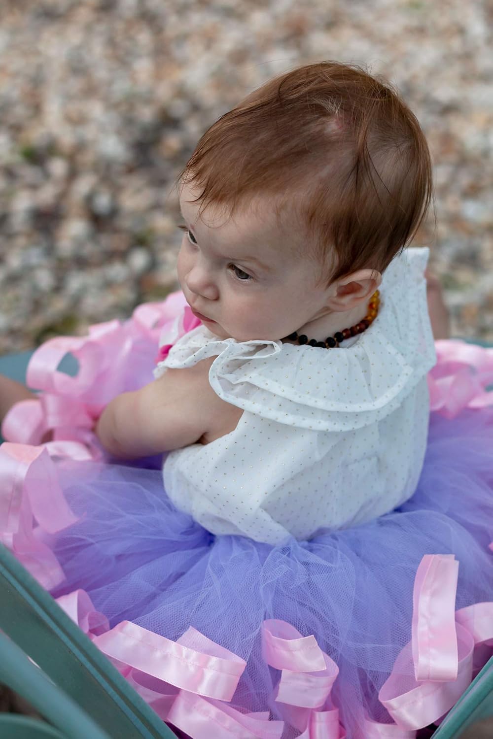 Pink and purple tutu for baby Clearance