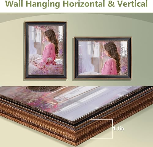 Miniatura 4 de Space Art Deco, Marco de fotos de 13 x 19 pulgadas sin paspartú, marco de fotos para póster, arte y fotos, de vidrio resistente a los golpes,