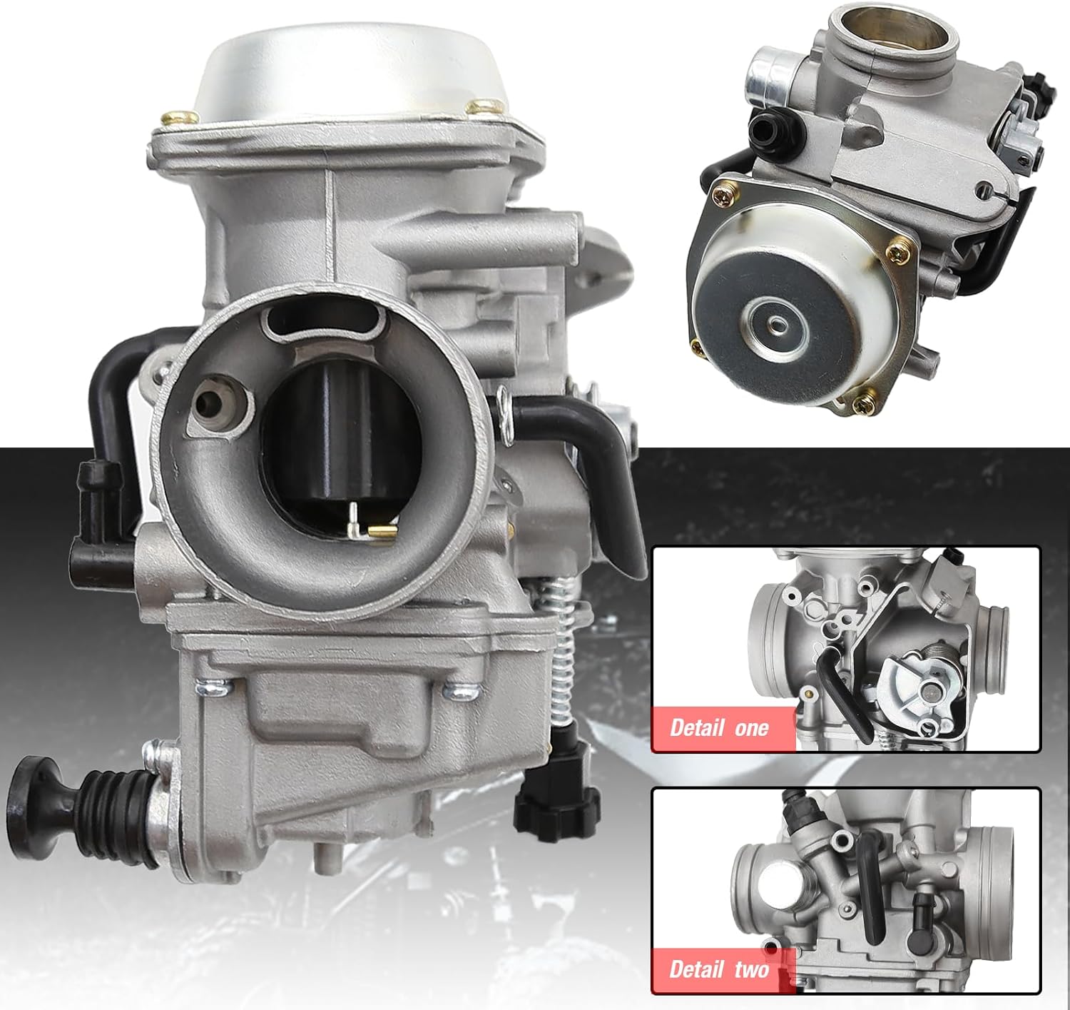 Anxingo TRX300 Carburetor Replacement for Honda FourTrax 300 TRX300 2x4 FourTrax300 TRX300FW 4x4 1988-2000 (style2)