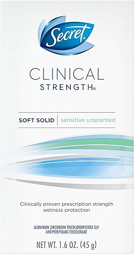 Miniatura 7 de Secret Clinical Strength Soft - Desodorante sin perfume suave y sensible 16 onzas paquete de 3