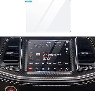 Autorder Custom Fit for Screen Protector 2015-2020 2021 2022 Dodge Challenger SRT 392 Tempered Glass 9H Navigation Touchscreen Protective Film(8.4-Inch)