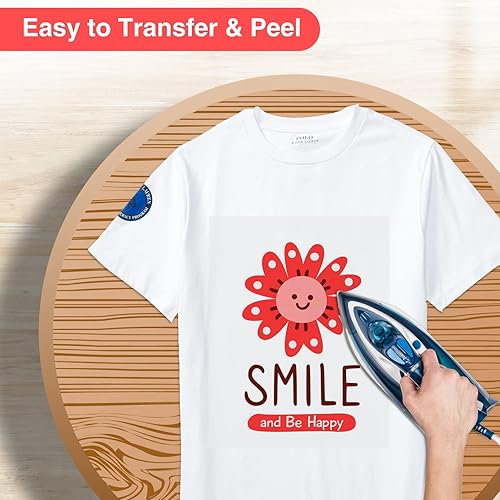 Vista 27 de Rollo de vinilo de transferencia de calor de 12 pulgadas x 10 pies, vinilo dorado Sooez HTV para camisetas, vinilo para planchar, fácil de cortar