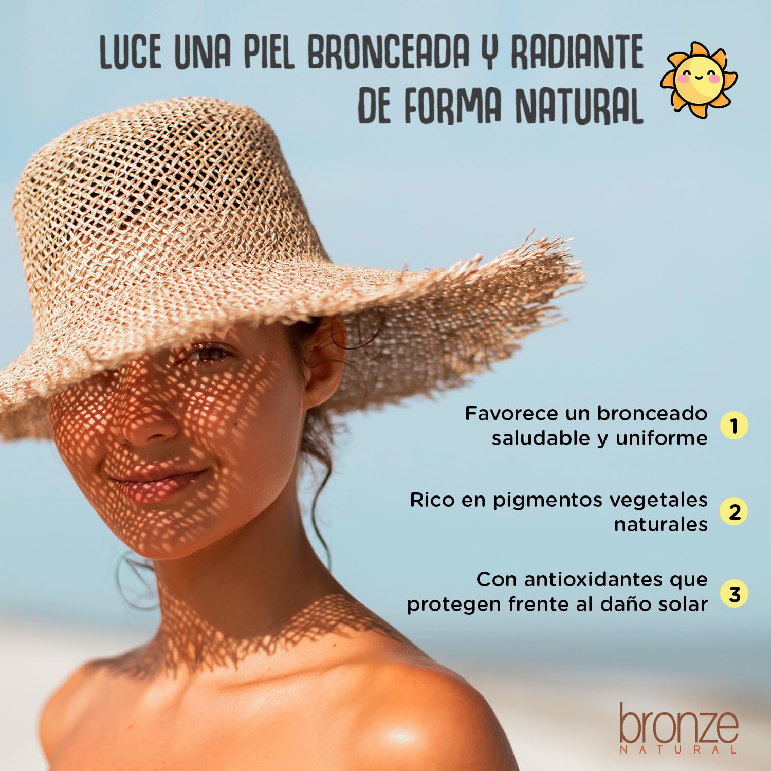 DRASANVI Acelerador de bronceado Betacarotenos Protege la Piel UVA Previene Envejecimiento Rosa de Mosqueta Tomate Zanahoria Alga Dunaliella Vitamina E Licopeno Luteína 30 días