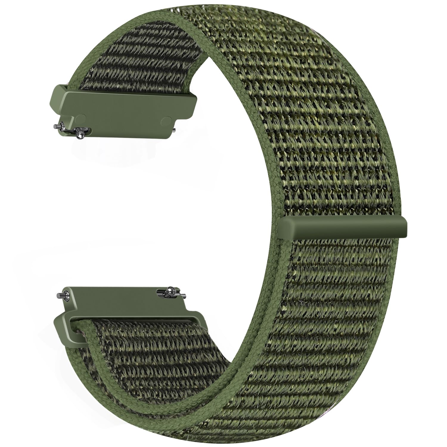 Vodtian 22mm Nylon Armband Kompatibel mit Samsung Galaxy Watch 3 45mm/Galaxy Watch 46mm/Gear S3 Classic/Frontier/Garmin Vivoactive 4, Ersatz Sport Loop Uhrenarmband für Damen Herren