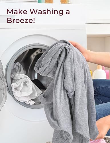 Miniatura 7 de Momcozy Funda de almohada de embarazo en forma de U, funda de almohada grande de 57 pulgadas, extraíble, suave y lavable a máquina, funda de