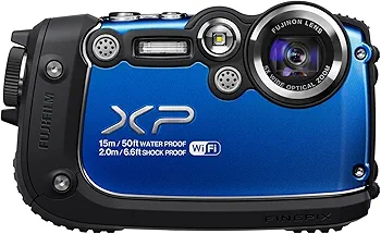 Amazon.com : Fujifilm FinePix XP200 Blue 16MP Waterproof Digital