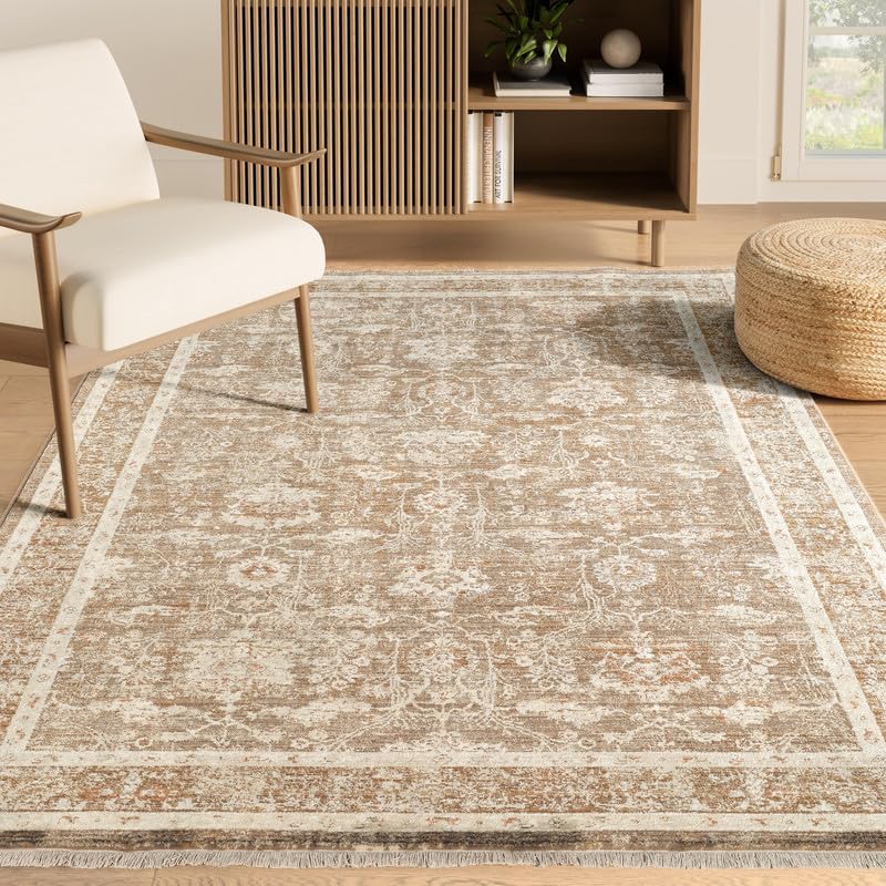 Tapete Oriental Vintage Abani 5'3" x 7'10" Rectangular miniatura 1