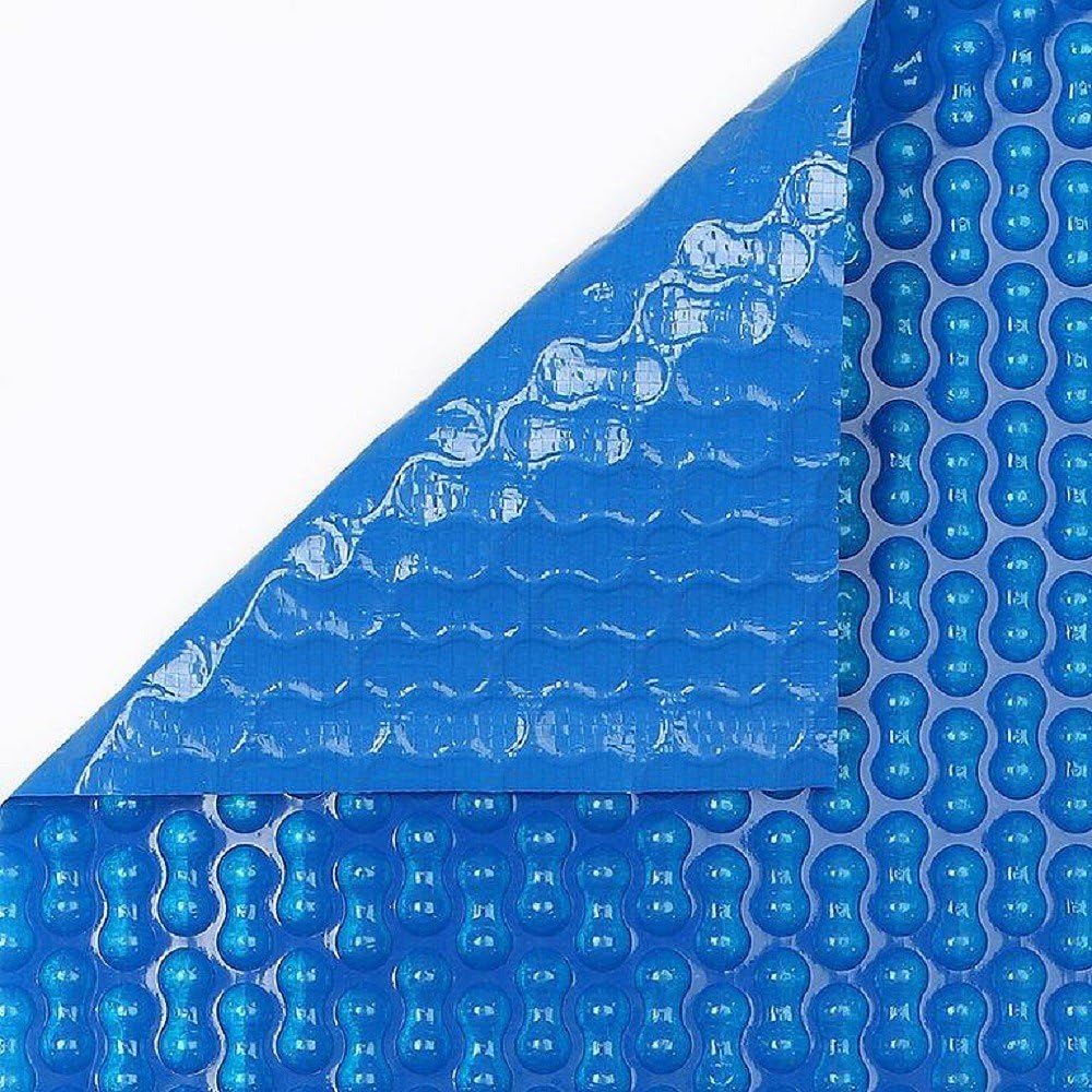 Summer swimming pool cover GeoBubble 700 micron Polyethylene 3x6,50 meters pool (With reinforcement on the two narrow sides).