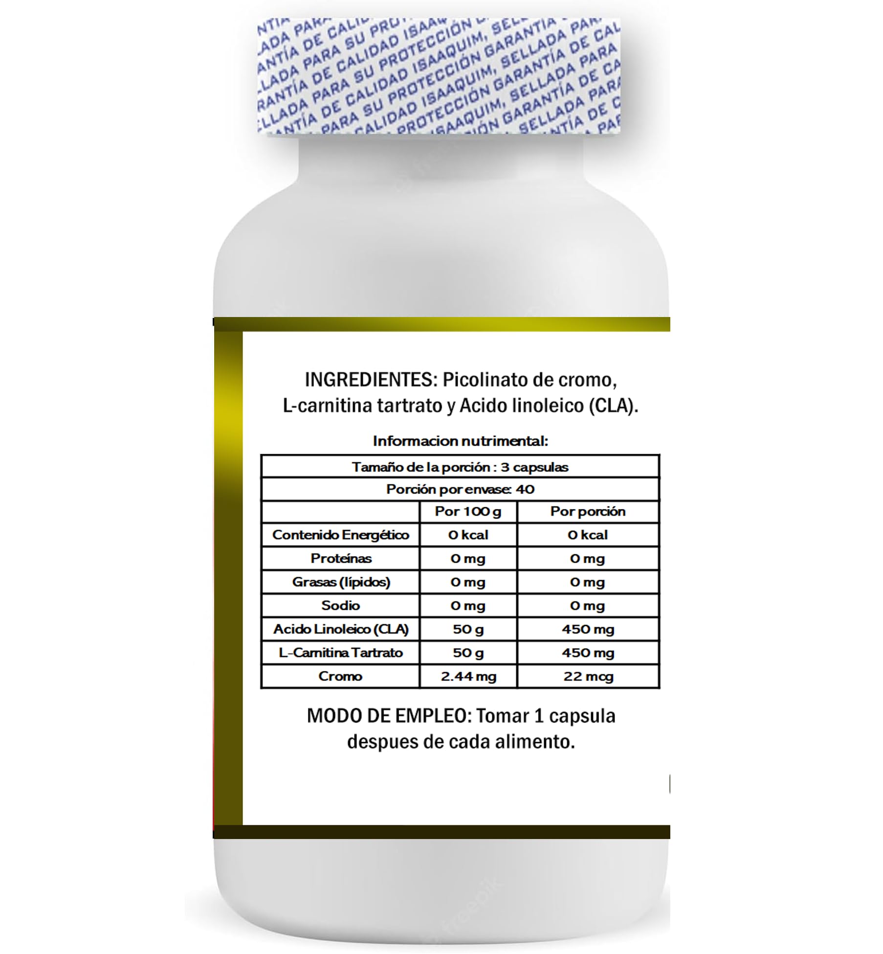 when best to take l carnitine Carnitine Blend B Life® 180 Cápsulas main image 1