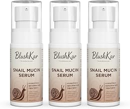 Snail Mucin Serum Gel | Lightweight, Fast-Absorbing & Hydrating | Fragrance-Free, Colorless Formula | Daily Skincare for Men & Women | All Skin Types | 50ml (Pack of 3)