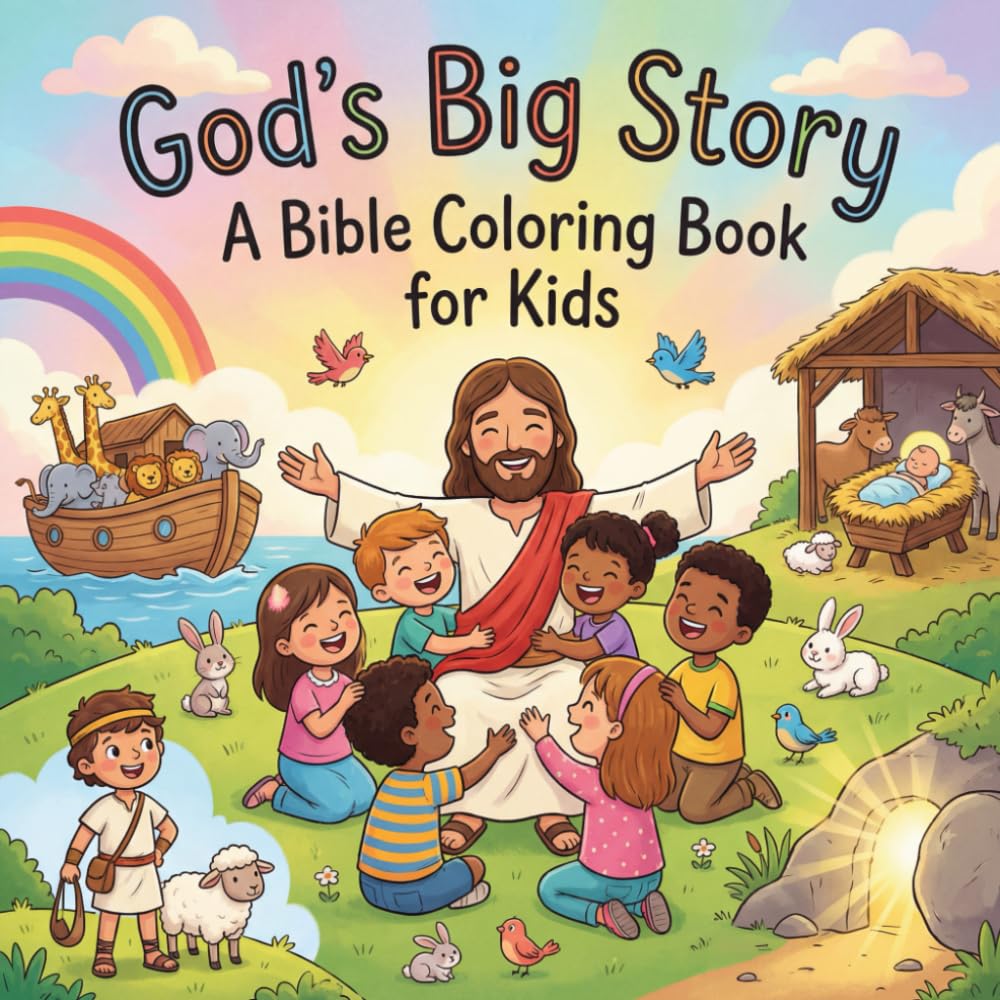 God's Big Story: A Bible Coloring Book for Kids