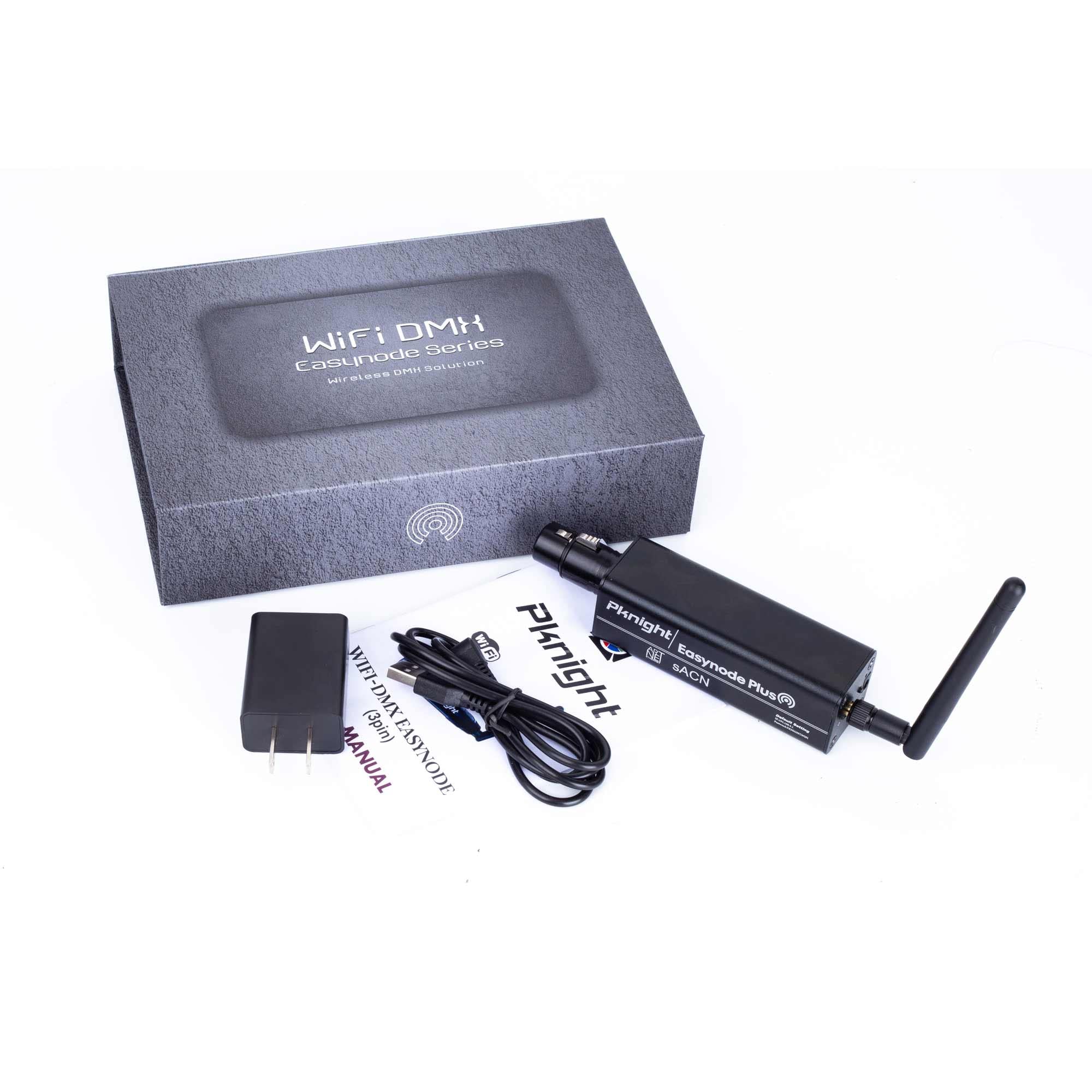 Amazon.com: Pknight 2.4G Wireless WiFi DMX Easynode Plus 3 Pin