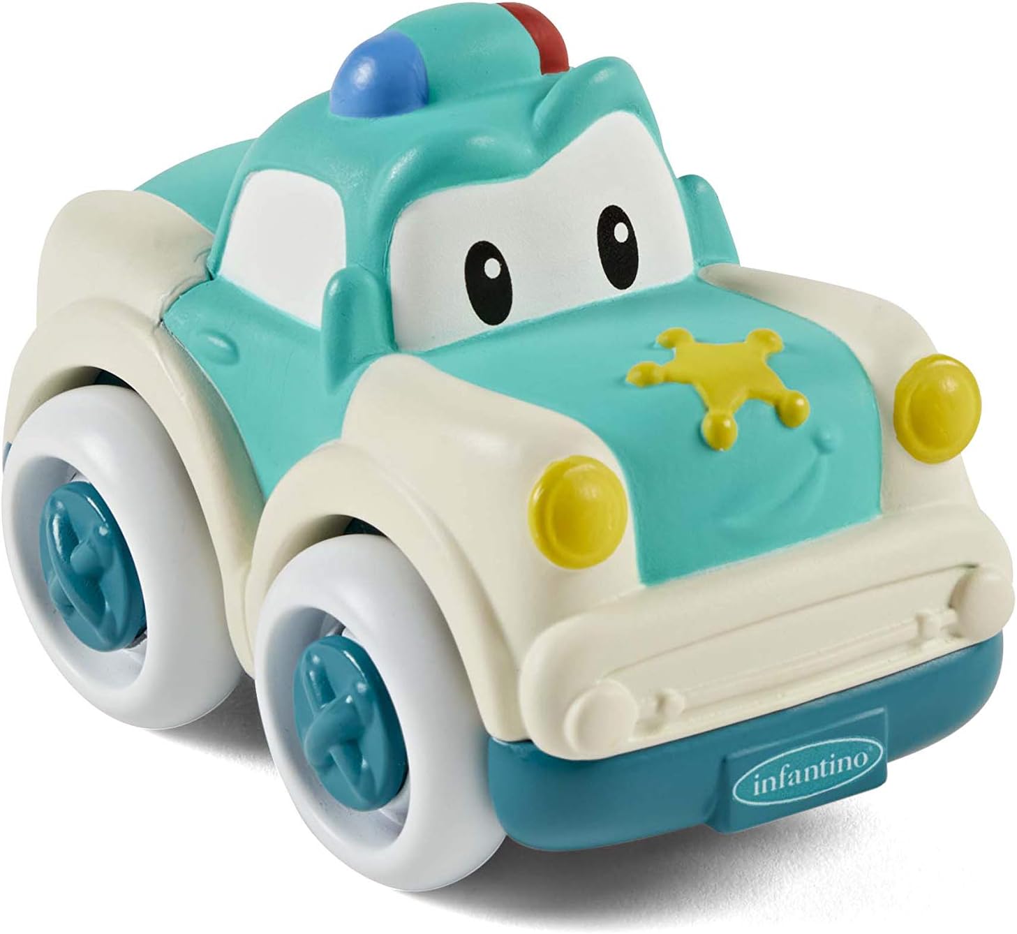 – Infantino Grap & Roll Soft Wheels - Police Car