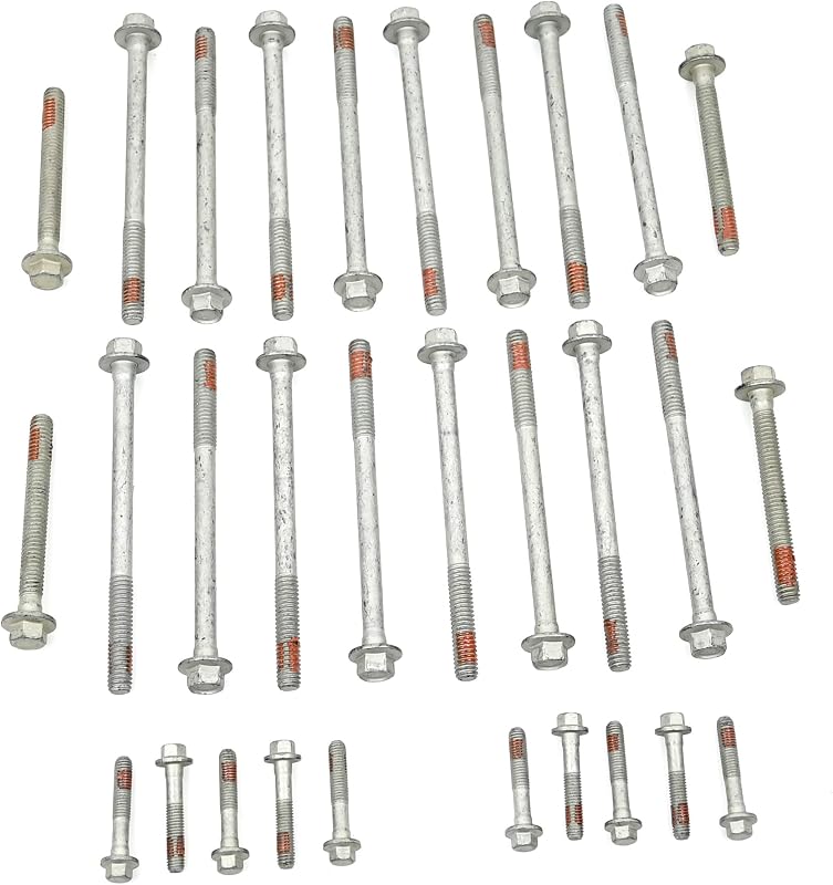 Kit de Parafusos do Cabeçote LS Michigan Motorsports K6100 – 20 Peças