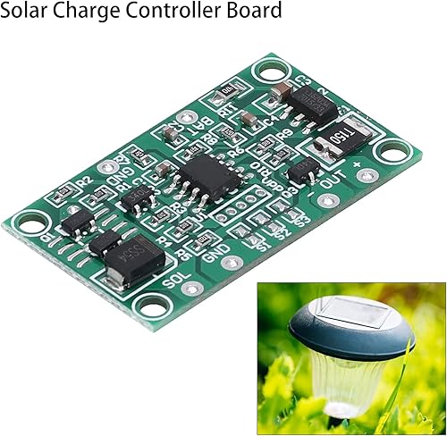Miniatura 3 de 3.2 V 3.7 V Placa de controlador de carga solar Controlador de carga de batería de litio Control de placa de circuito solar para energía solar