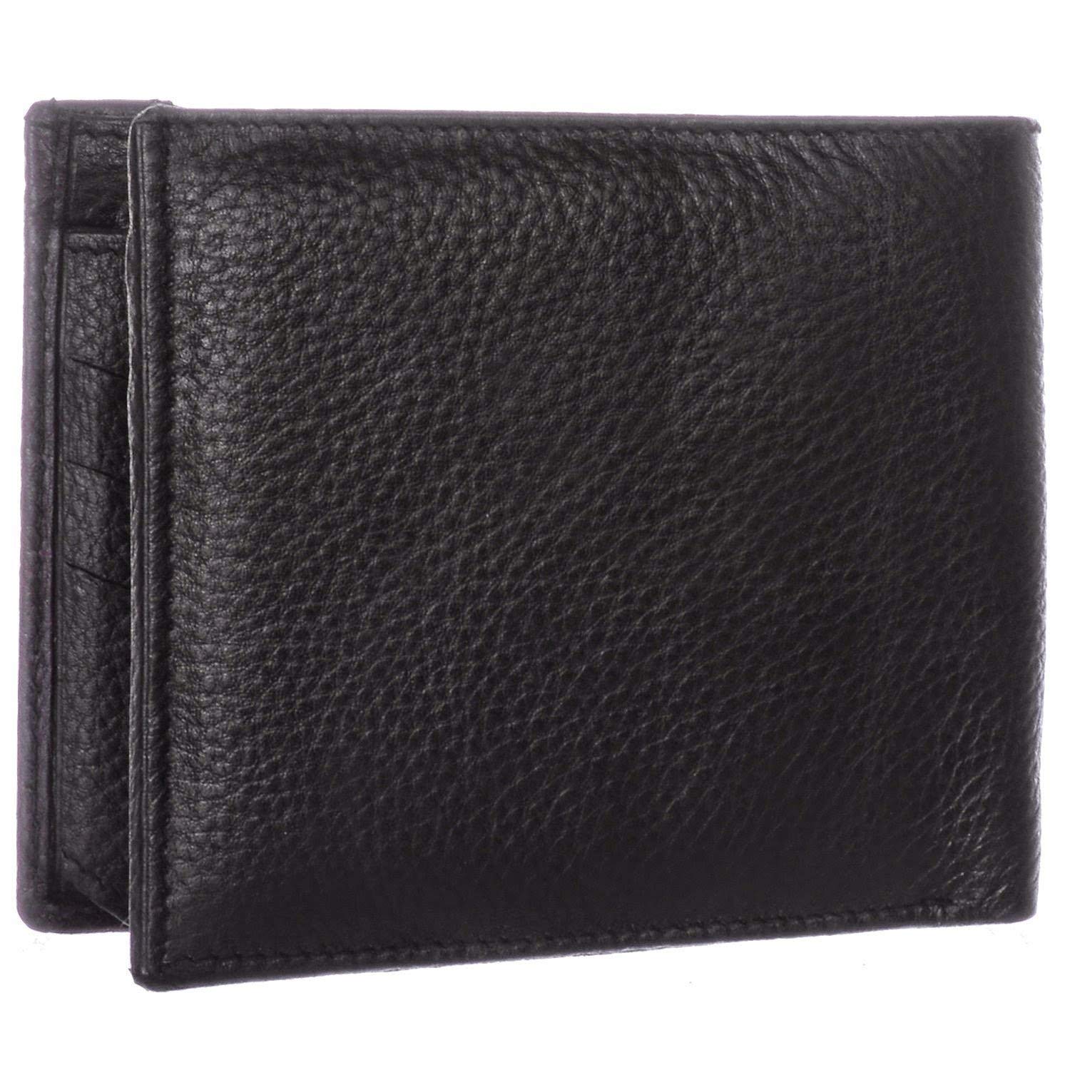 Bagg Zone (Black), Pure Leather Purse for Gent's,