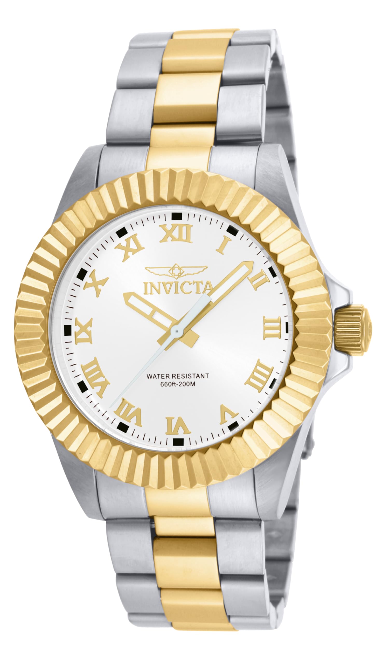 Invicta Stainless Steel Analog Gold Dial Men Watch-16740, Gold Band (B00QYPP5XM) Amazon Price History, Amazon Price Tracker